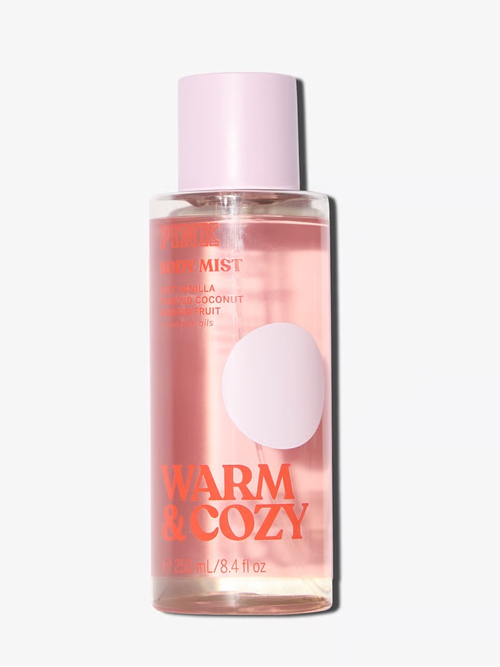 PINK Victoria's Secret Warm & Cozy 8.4 Fl Oz Full Sized Body Mist